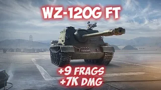 WZ-120G FT - 9 Frags 7K Damage - The first battle! - World Of Tanks