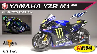 EP529 | VALENTINO ROSSI (2020) | YAMAHA YZR-M1 | ALTAYA | 1:18 SCALE | MOTOGP