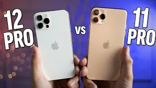 IPhone 12 pro vs IPhone 11 pro super fast #shorts #comparison