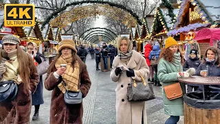 Lviv, UKRAINE 🇺🇦 - Christmas Walk ❄️ - 4K - Walking Tour