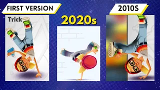 Evolution of CHARACTERS' ANIMATION in Subway Surfers