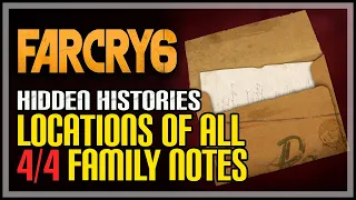 The Last Patriota Hidden Histories Far Cry 6 - All 4 Family Notes