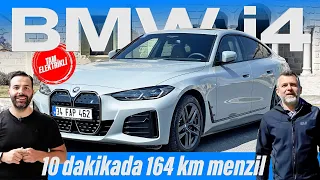 BMW i4 eDrive40 Test Sürüşü