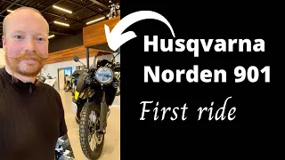 Husqvarna Norden 901 - First ride with my own