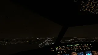 MSFS | FENIX A320(IAE) | RKPK(Gimhae) RW36L | NIGHT