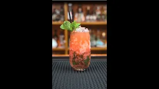 Strawberry Mojito: Cocktail Representing Cuteness And Sweetness.