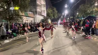 Abe majorettes 2024 Orpheus Parade