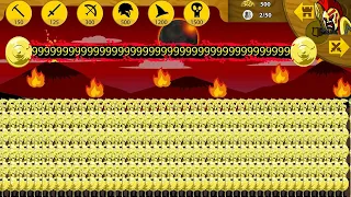 MEGA POWER 99999 GOLD ALL SKIN SPEARTON INSANE VS FINAL BOSS | STICK WAR LEGACY | STICK MASTER