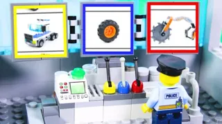 LEGO Experimental Police Vehicles STOP MOTION LEGO Cars, Trucks & More | Billy Bricks Compilations