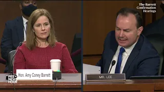 WATCH: Sen. Mike Lee questions Supreme Court nominee Amy Coney Barrett