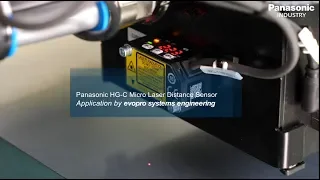 Panasonic HG-C Laser Distance Sensor at Evopro Germany