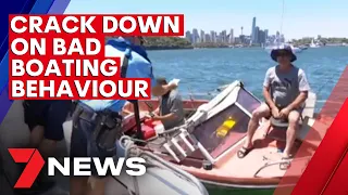 Police crackdown on people breaking the rules on NSW waterways | 7NEWS