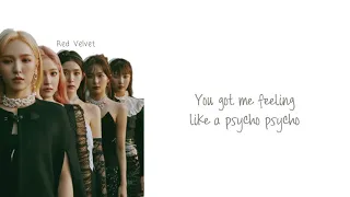 RED VELVET (레드벨벳) - Psycho (Color Coded Lyrics Eng/Rom/Han)