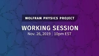 Wolfram Physics Project: Working Session Tuesday, Nov. 26, 2019 [Rule Enumeration]