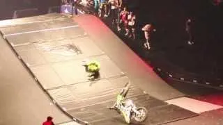 Bruce Cook Double Front Flip Attempt: Nitro Circus Canada - Slowmo