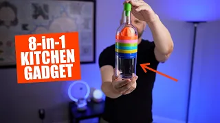 8-in-1 Kitchen Gadget Looks like a BOTTLE?