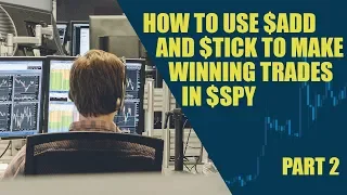 How to use $ADD and $TICK to make winning trades in $SPY (part 2)