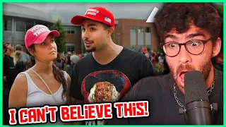 This Trump Rally Was SHOCKING | Hasanabi Reacts to More Perfect Union