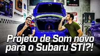 SUBARU STI - 😈O GRAVE BATEU!🔊 Pensado para não atrapalhar na pista? SOM NOVO  Ft. POTENT SOUND