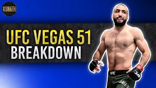 UFC VEGAS 51 PREDICTIONS & BREAKDOWN | DRAFTKINGS UFC PICKS
