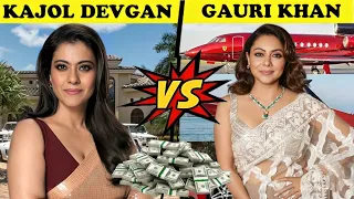 Gauri Khan Vs Kajol Devgan Lifestyle Comparison 2024 | Who Is More Richest | Hindi | Urdu