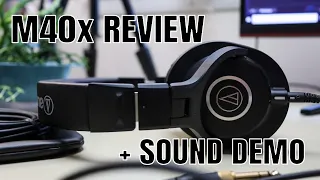 Like Bass? Audiotechnica ATH-M40x Review / Sound Demo