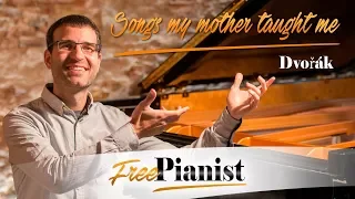 Songs my mother taught me - KARAOKE / PIANO ACCOMPANIMENT - Gypsy Songs op.55 - Dvořák