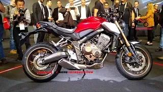 2019 Honda CB650R Neo Sports Café First Look | 2019 Honda CB650R Debuts at EICMA 2018