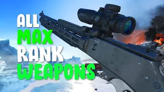 Battlefield 2042 ALL MAX RANK Weapons Gameplay (Worth unlocking these?)