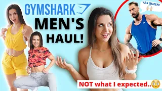 THE GYMSHARK MEN'S SECTION IS LIT | TRYING GYMSHARK MEN'S CHALK APOLLO ARRIVAL TRY ON HAUL REVIEW!