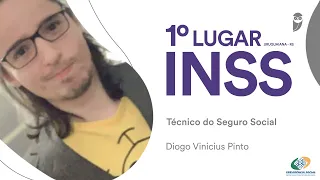 INSS: entrevista com o 1º lugar para Técnico do Seguro Social de Uruguaiana (RS), Diogo Pinto
