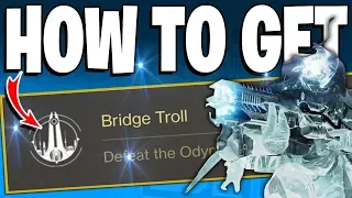 Destiny 2 - How to Get NEW Secret Bridge Troll Triumph - NEW MISSION SECRET BOSS - Broken Courier