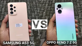 OPPO RENO 7 Z 5G VS SAMSUNG A53 5G || TES KAMERA MENDING YANG MANA HARGA SAMA