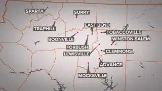 Loud "booms" heard across several NC counties: What caused them?