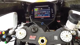 Suzuki GSXR 1000 2017 Jimk7 Project Episode 8 MXS AiM dashlogger