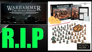 Horus Heresy Is DEAD... Games Workshop KILLED IT... UNFORTUNATELY I Was Right #new40k Warhammer 40k