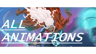 Furi - All Bosses, Grapples and Critical Animations