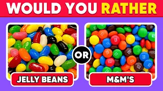 Would You Rather…?  Sweets Edition 🍫🍬 Daily Quiz