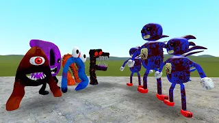 ✅ NIGHTMARE SANIC.EXE VS NIGHTMARE ALPHABET LORE In Garry's Mod!