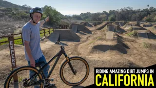 THE CALIFORNIA ROADTRIP BEGINS AT A DIRT JUMP PARADISE!!