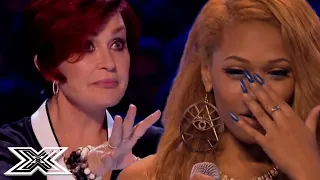 THROWBACK THURSDAY - The Judges Help A Nervous Tamera Foster Through Her Audition! | X Factor Global