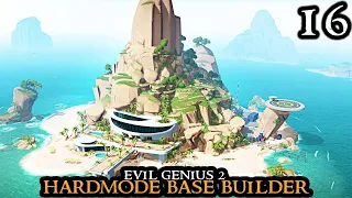 ROUGH DAY - Evil Genius 2 HARDMODE || Base Builder Strategy Maximilian Part 16