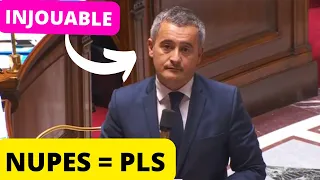 Gérard Darmanin DÉTRUIT la NUPES à propos de leur motion de censure