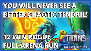 Mastering Combos & Chaotic Tendrils!! | 12 Win Rogue Full Arena Run | Fall of Ulduar