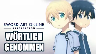 SAO Alicization Opening - Wörtlich Genommen (Parodie) | [Aprilscherz]