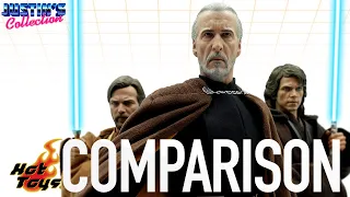 Hot Toys Count Dooku Star Wars Attack of the Clones Comparison Video
