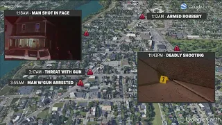 Streak of violent crimes overnight in Niagara Falls