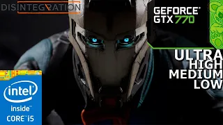 Disintegration - Beta | GTX 770 + i5-3570K | Ultra-low settings