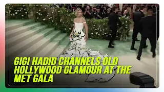 Gigi Hadid channels old Hollywood glamour at the Met Gala | ABS-CBN News