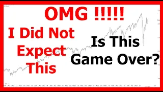 OMG!!!!!  I DID NOT EXPECT THIS  |  SP500 TECHNICAL ANALYSIS | Stock Market Major Topping Pattern